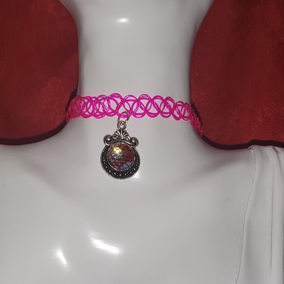 Charm choker necklace - Picture 4 of 4